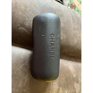 Chanel Glasses Sunglasses Black Clam Shell Hard Case Logo CC Designer